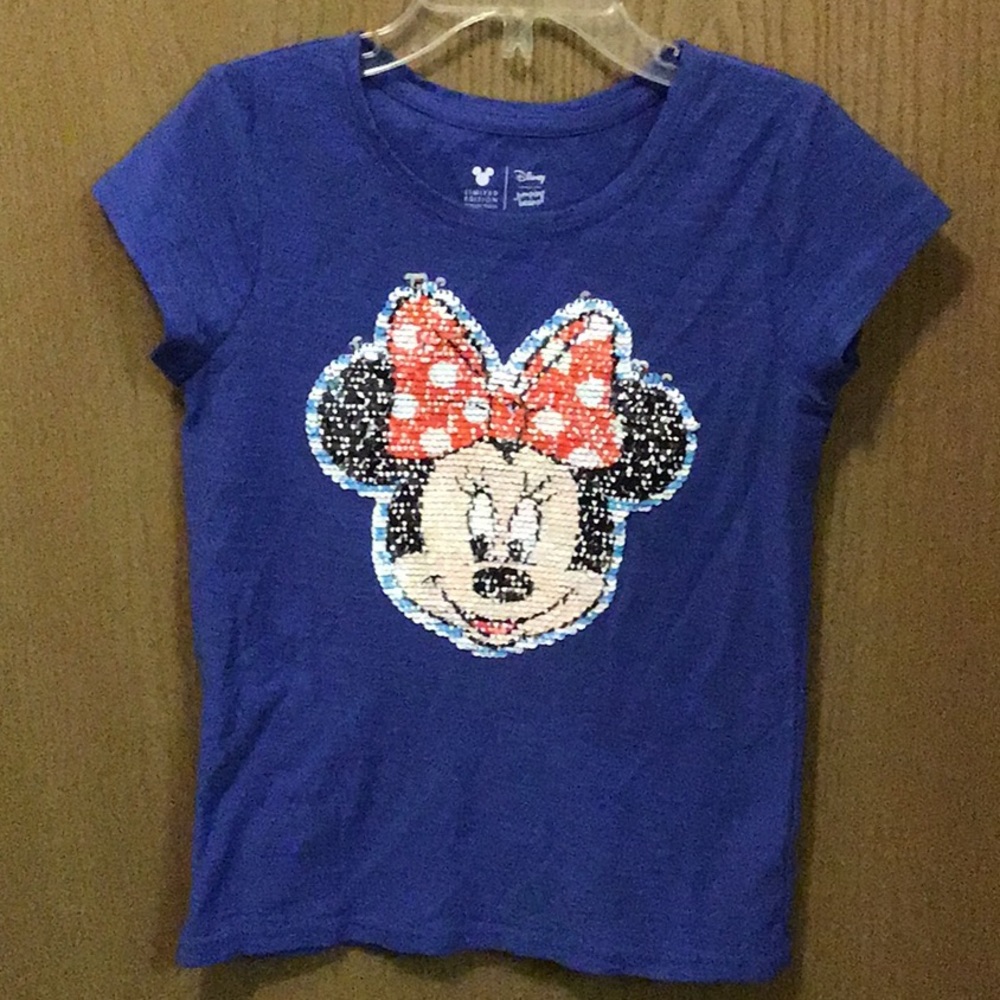 Disney Minnie Mouse movable sequin shirt